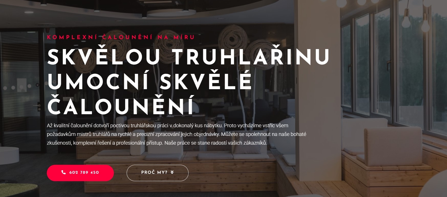Vesperadesign pro truhláře ořez